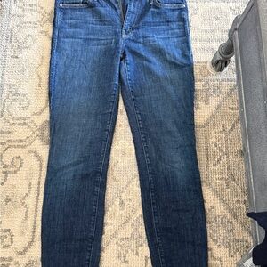 MOTHER Women's Straight Leg Jeans - Dark Blue